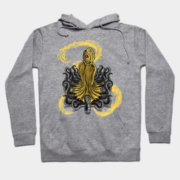 Embrace the Madness: Hastur The King in Yellow Design Hoodie by Holymayo Tee